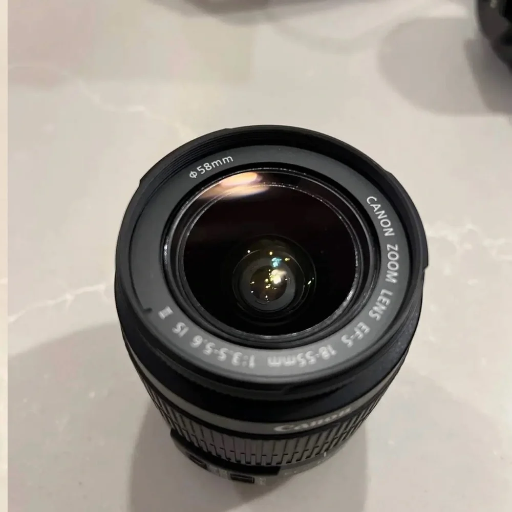 Canon rebel t6 digital SLR camera.